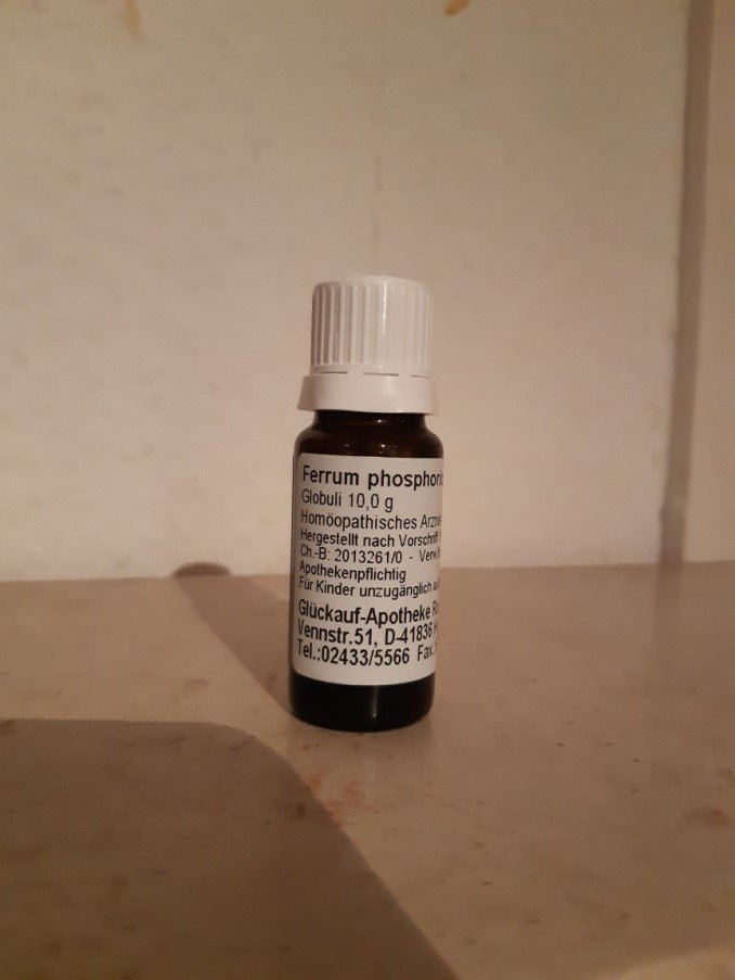 Abb. 2: Ferrum phosphoricum (Foto: Laura Wittstamm)